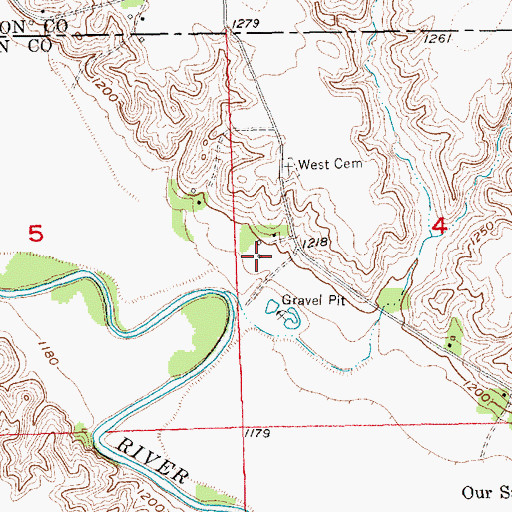 Topographic Map of Norway (historical), SD