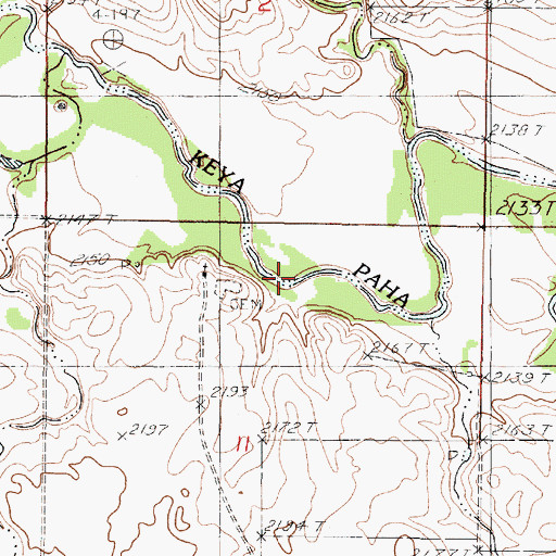 Topographic Map of Episcopal Church (historical), SD