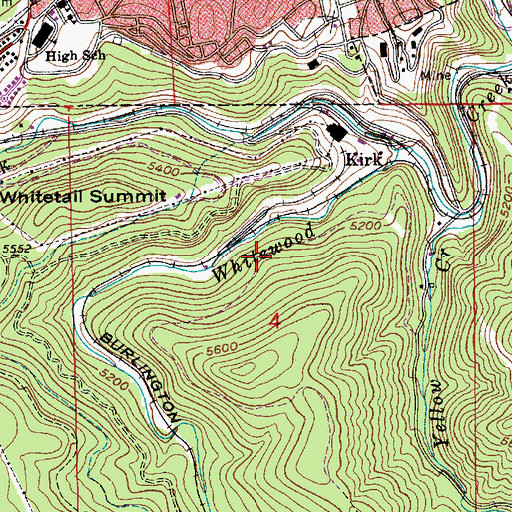 Topographic Map of Etta Mine (historical), SD