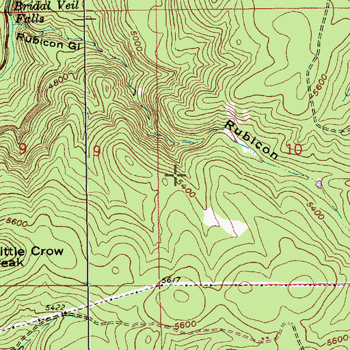 Topographic Map of Adelphi Mine (historical), SD