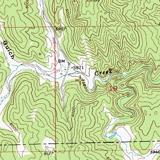 Topographic Map of Vanderlehrs Ranch (historical), SD