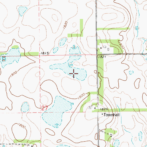 Topographic Map of Success (historical), SD