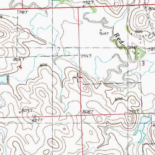 Topographic Map of White Owl (historical), SD