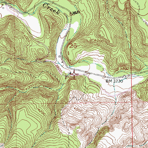 Topographic Map of Doyle (historical), SD