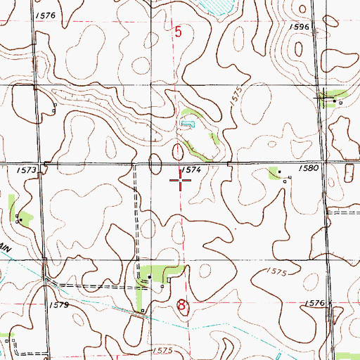 Topographic Map of Jongejeugd School (historical), SD