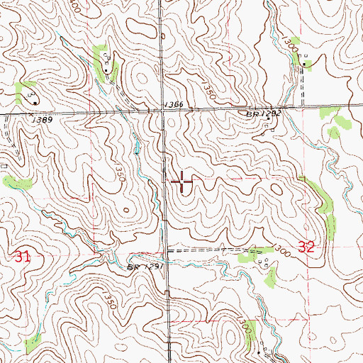 Topographic Map of School Number 60 (historical), SD