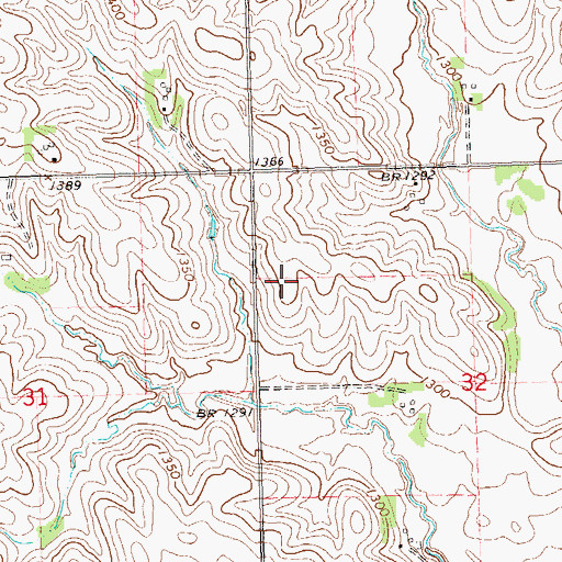 Topographic Map of School Number 60 (historical), SD