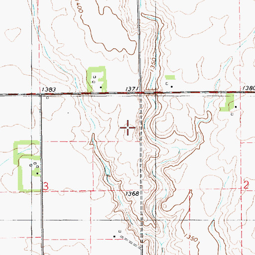 Topographic Map of School Number 34 (historical), SD
