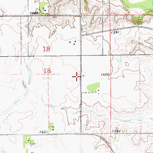 Topographic Map of School Number 37 (historical), SD