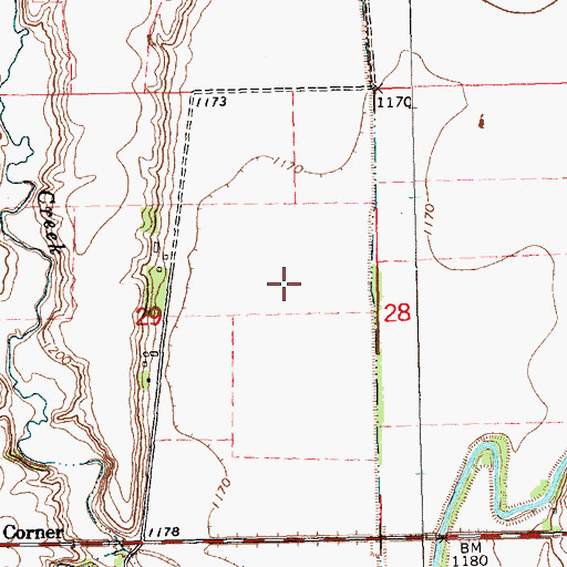 Topographic Map of Riverside (historical), SD