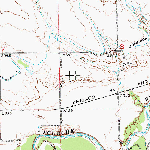 Topographic Map of Orman Dam, SD