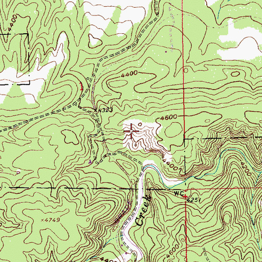 Topographic Map of Tunnel (historical), SD