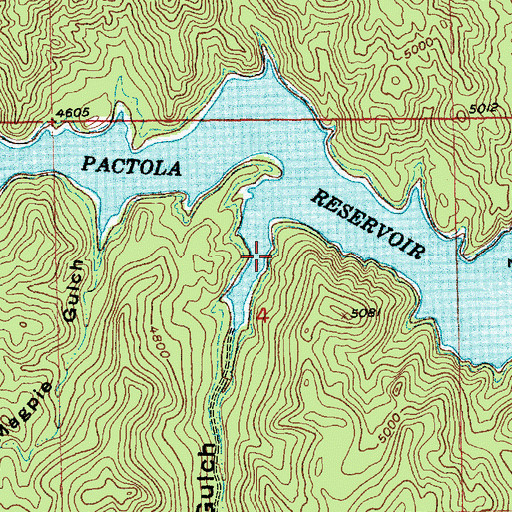 Topographic Map of Elkhorn II (historical), SD