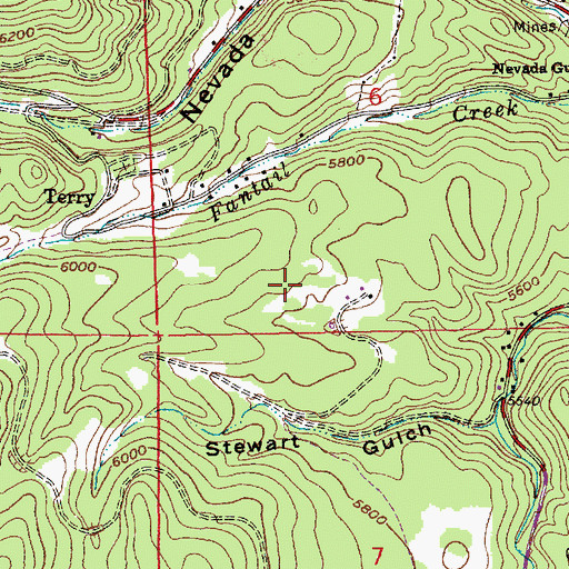 Topographic Map of Carthage (historical), SD