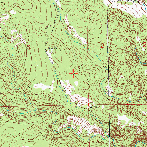 Topographic Map of Camp Success (historical), SD