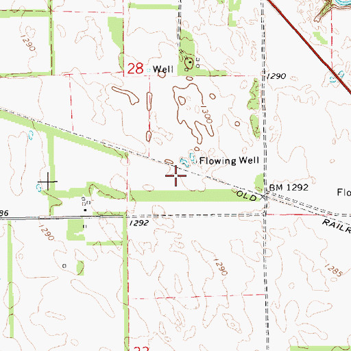 Topographic Map of Kinker School (historical), SD