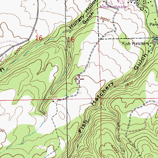 Topographic Map of Spearfiss Sandstone Quarry Mine, SD