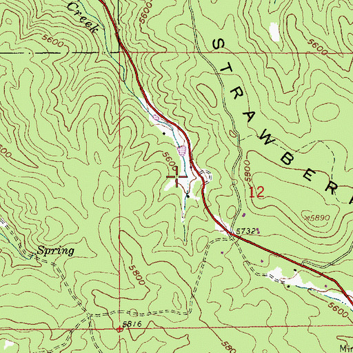 Topographic Map of Puritan Mine, SD