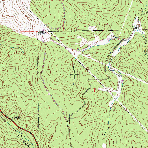 Topographic Map of Mary Mine, SD