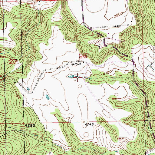 Topographic Map of South Canyon Country Estates, SD