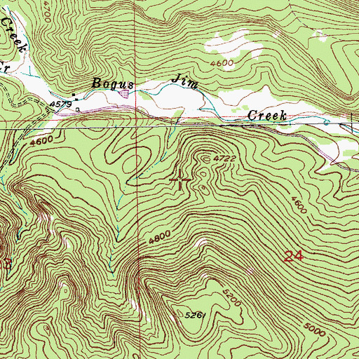 Topographic Map of Thunderbird Homes Addition, SD