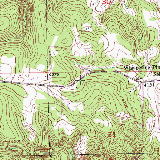 Topographic Map of Clarkson Addition, SD