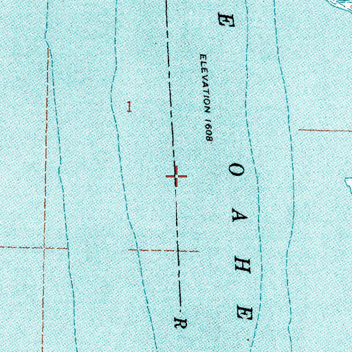Topographic Map of Pascal Island (historical), SD