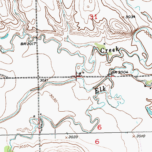 Topographic Map of Grashul (historical), SD
