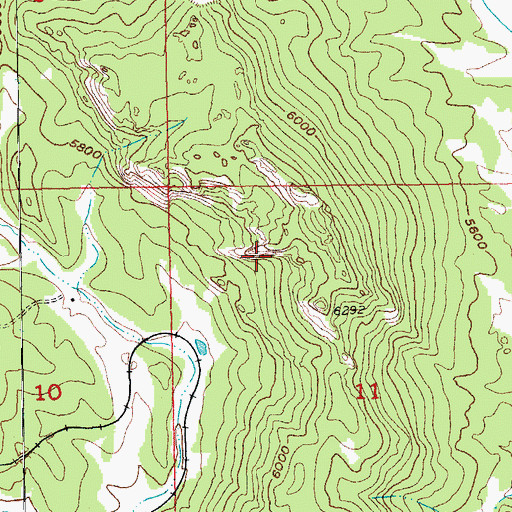 Topographic Map of Phelps Lode Mine, SD