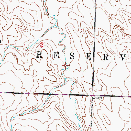 Topographic Map of Washabaugh County (historical), SD