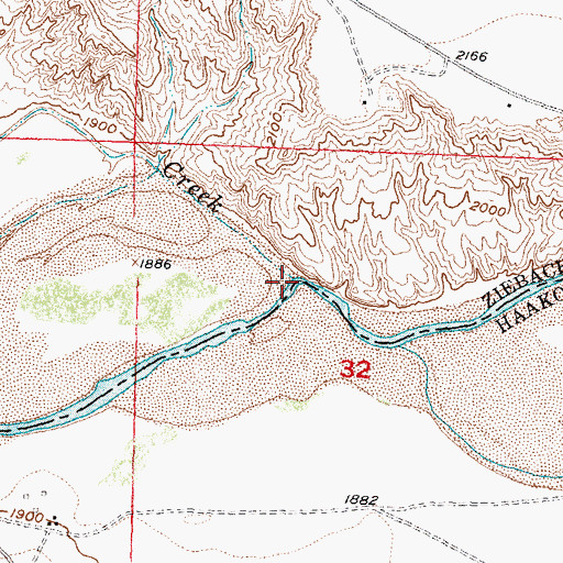 Topographic Map of Luis Creek, SD