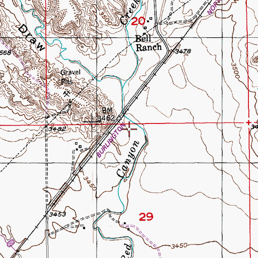 Topographic Map of Cascade Post Office (historical), SD
