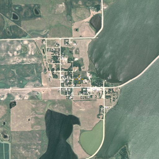 Aerial/Satellite Image of Town of Grenville, SD