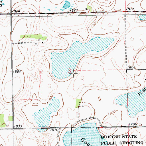 Topographic Map of Township of Raritan (historical), SD