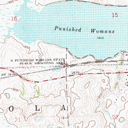Topographic Map of Township of Leola, SD