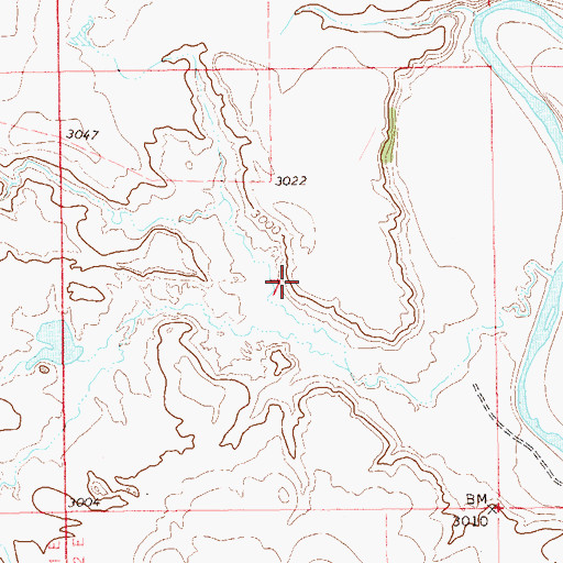 Topographic Map of Township of Union, SD