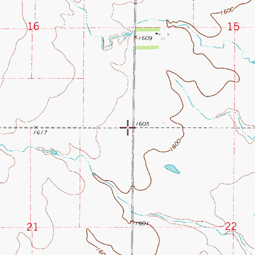 Topographic Map of Township of Koto, SD