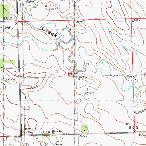 Topographic Map of Township of Royal, SD