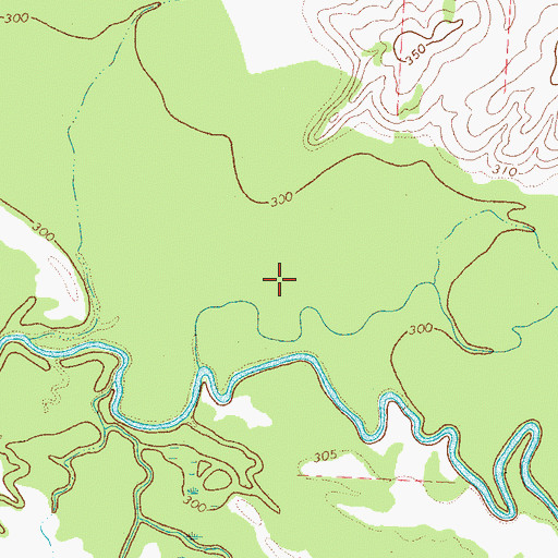 Topographic Map of Rossville Division (historical), TN