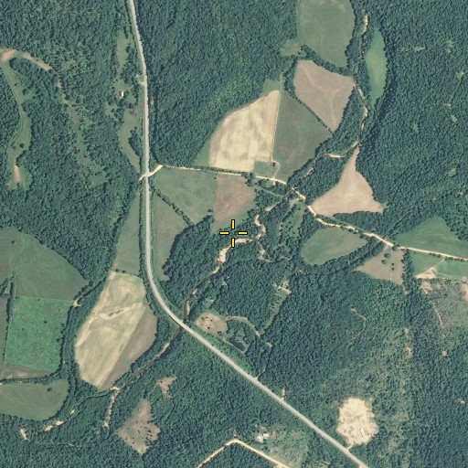 Aerial/Satellite Image of Barren Fork, TN