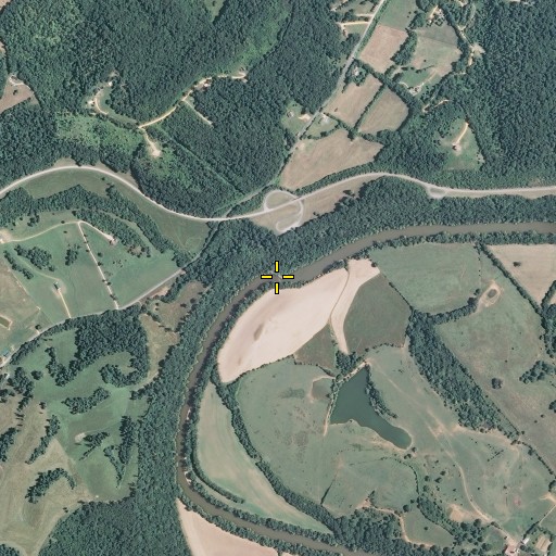 Aerial/Satellite Image of Jackson Branch, TN