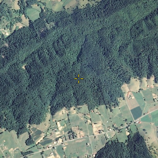 Aerial/Satellite Image of Possum Knobs, TN