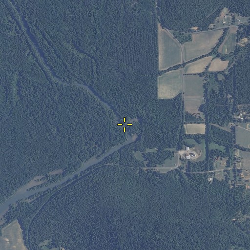 Aerial/Satellite Image of Sugar Fork, AL