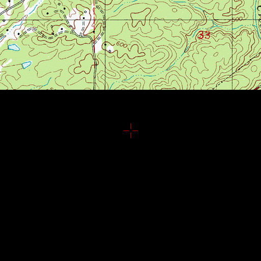 Topographic Map of Summer Hill Church, AL
