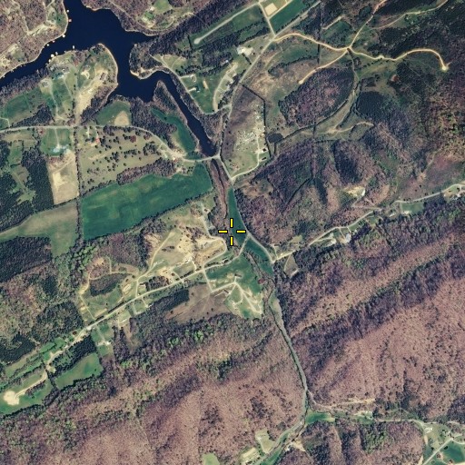 Aerial/Satellite Image of Acuff Gap, TN