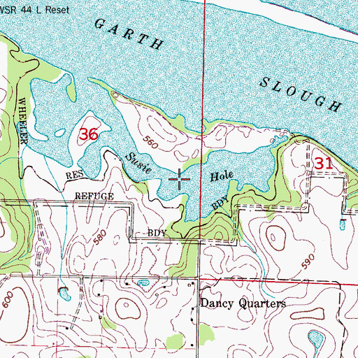 Topographic Map of Susie Hole, AL