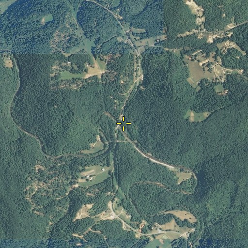 Aerial/Satellite Image of Asher Branch, TN