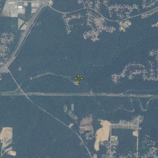 Aerial/Satellite Image of Tarrant Spring Branch, AL