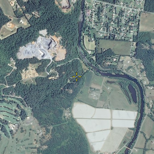 Aerial/Satellite Image of Burnett Spring, TN