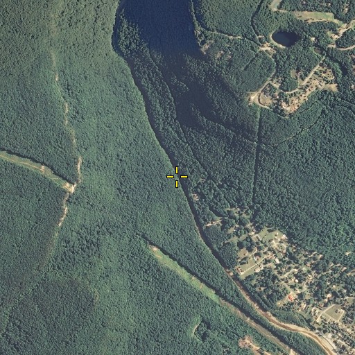 Aerial/Satellite Image of Clear Branch, TN
